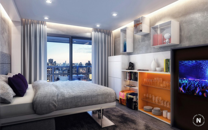 Imagem Apartamento com 1 Quarto à Venda, 42 m² em Brooklin Paulista - São Paulo Imagem Apartamento com 1 Quarto à Venda, 42 m² em Brooklin Paulista - São Paulo