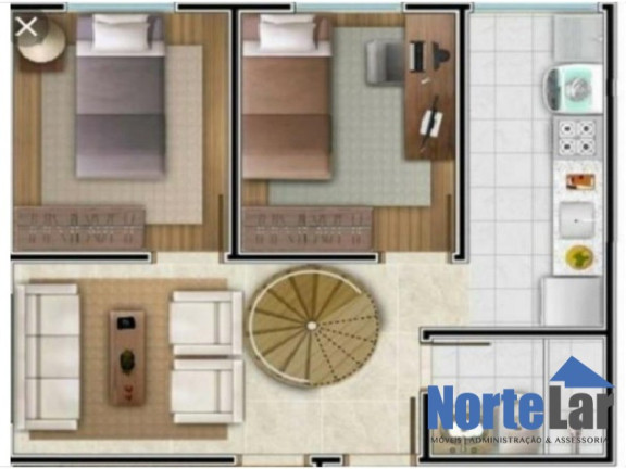 Imagem Cobertura com 2 Quartos à Venda, 80 m² em Vila Menck - Osasco Imagem Cobertura com 2 Quartos à Venda, 80 m² em Vila Menck - Osasco