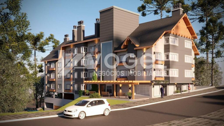 Imagem Apartamento com 1 Quarto à Venda, 38 m² em Moura - Gramado Imagem Apartamento com 1 Quarto à Venda, 38 m² em Moura - Gramado