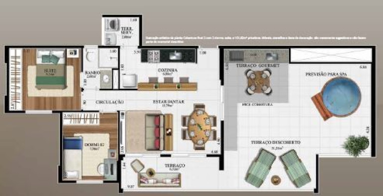 Imagem Imóvel com 3 Quartos à Venda, 75 m² em Vila Andrade - São Paulo Imagem Imóvel com 3 Quartos à Venda, 75 m² em Vila Andrade - São Paulo