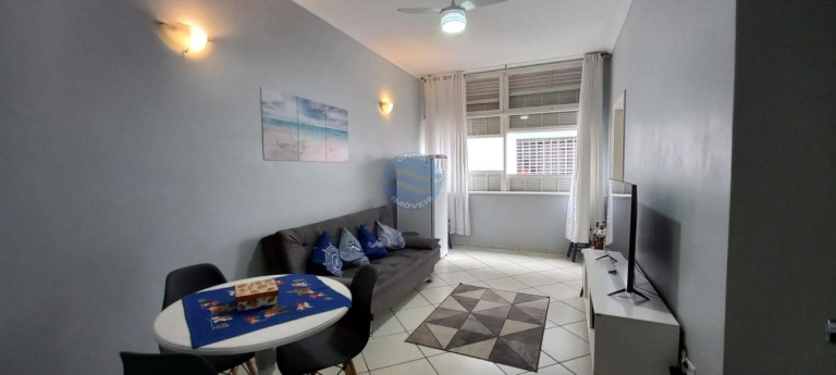 Apartamento com 1 Quarto à Venda, 45 m² em Boqueirão - Santos