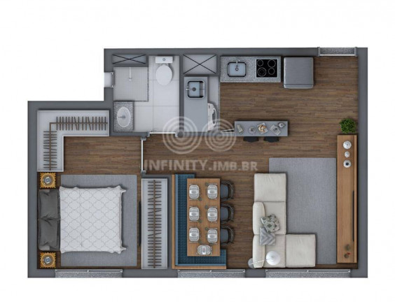 Imagem Apartamento com 2 Quartos à Venda, 37 m² em Belém - São Paulo Imagem Apartamento com 2 Quartos à Venda, 37 m² em Belém - São Paulo