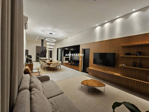 Imagem Casa de Condomínio com 3 Quartos à Venda, 220 m² em Núcleo Agrícola Alpha - Franca Imagem Casa de Condomínio com 3 Quartos à Venda, 220 m² em Núcleo Agrícola Alpha - Franca