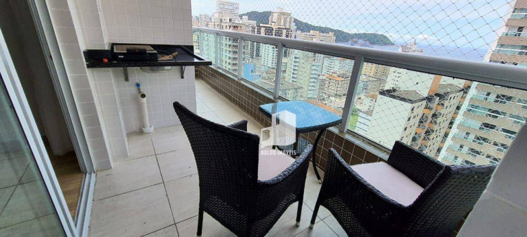 Imagem Apartamento com 2 Quartos à Venda, 74 m² em Canto Do Forte - Praia Grande