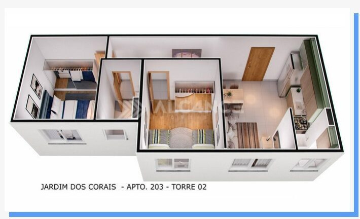 Imagem Apartamento com 2 Quartos à Venda, 42 m² em Portal Do Sol - João Pessoa Imagem Apartamento com 2 Quartos à Venda, 42 m² em Portal Do Sol - João Pessoa