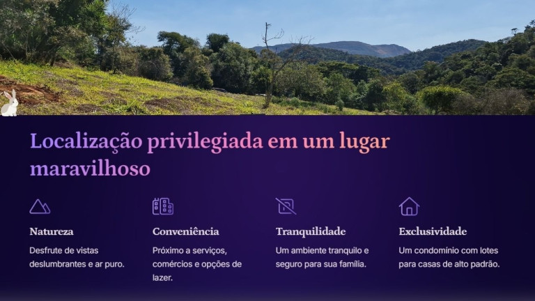 Imagem Terreno à Venda, 335 m² em Pau Pombo - Nova Lima
