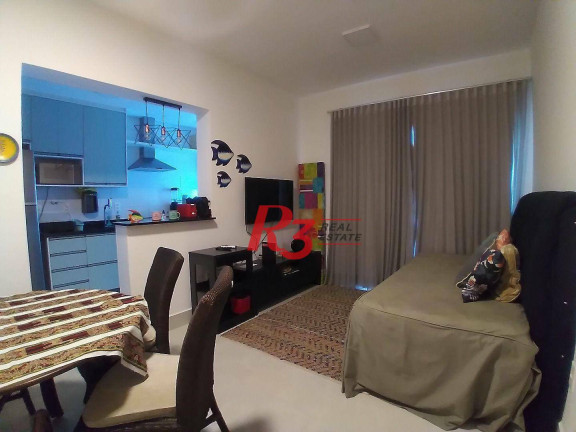 Imagem Apartamento com 1 Quarto à Venda, 52 m² em Aparecida - Santos Imagem Apartamento com 1 Quarto à Venda, 52 m² em Aparecida - Santos