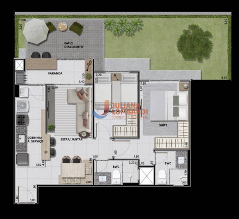 Imagem Apartamento com 2 Quartos à Venda, 76 m² em Neva - Cascavel Imagem Apartamento com 2 Quartos à Venda, 76 m² em Neva - Cascavel