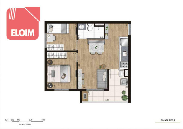 Imagem Apartamento com 2 Quartos à Venda, 36 m² em Freguesia Do ó - São Paulo Imagem Apartamento com 2 Quartos à Venda, 36 m² em Freguesia Do ó - São Paulo