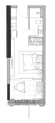 Imagem Studio com 1 Quarto à Venda, 25 m² em Vila Madalena - São Paulo Imagem Studio com 1 Quarto à Venda, 25 m² em Vila Madalena - São Paulo