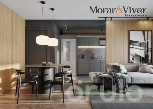 Imagem Apartamento com 2 Quartos à Venda, 55 m² em Centro - Curitiba