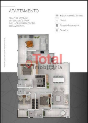 Imagem Apartamento com 3 Quartos à Venda,  em Timirim - Timóteo