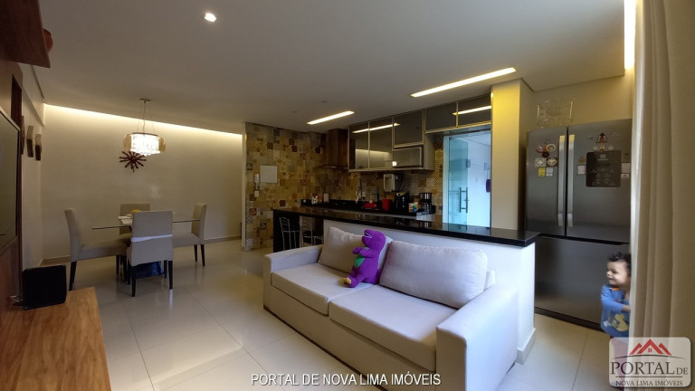 Imagem Apartamento com 3 Quartos à Venda, 100 m² em Oswaldo Barbosa Pena Ii - Nova Lima