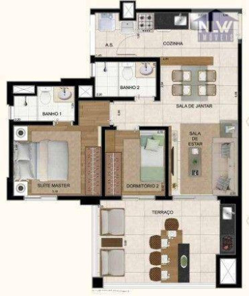 Imagem Apartamento com 2 Quartos à Venda, 67 m² em Sacomã - São Paulo Imagem Apartamento com 2 Quartos à Venda, 67 m² em Sacomã - São Paulo