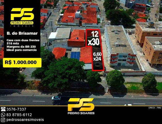 Imagem Casa à Venda, 518 m² em Brisamar - João Pessoa Imagem Casa à Venda, 518 m² em Brisamar - João Pessoa