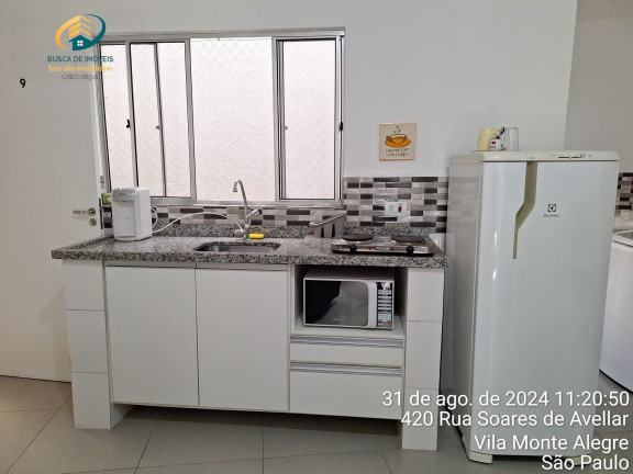 Imagem Imóvel com 1 Quarto para Alugar, 24 m² em Vila Monte Alegre - São Paulo