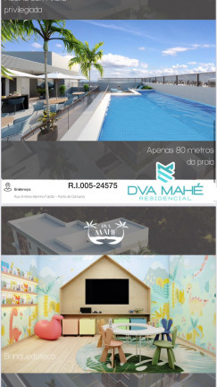 Imagem Apartamento com 2 Quartos à Venda, 58 m² em Ponta De Campina - Cabedelo