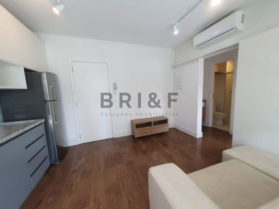 Apartamento com 1 Quarto para Alugar, 37 m² em Brooklin - São Paulo