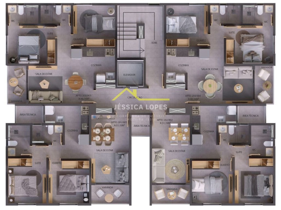 Imagem Apartamento com 2 Quartos à Venda, 53 m² em Jardim Cidade Universitária - João Pessoa Imagem Apartamento com 2 Quartos à Venda, 53 m² em Jardim Cidade Universitária - João Pessoa