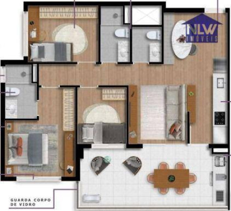 Imagem Apartamento com 3 Quartos à Venda, 78 m² em Brooklin - São Paulo Imagem Apartamento com 3 Quartos à Venda, 78 m² em Brooklin - São Paulo