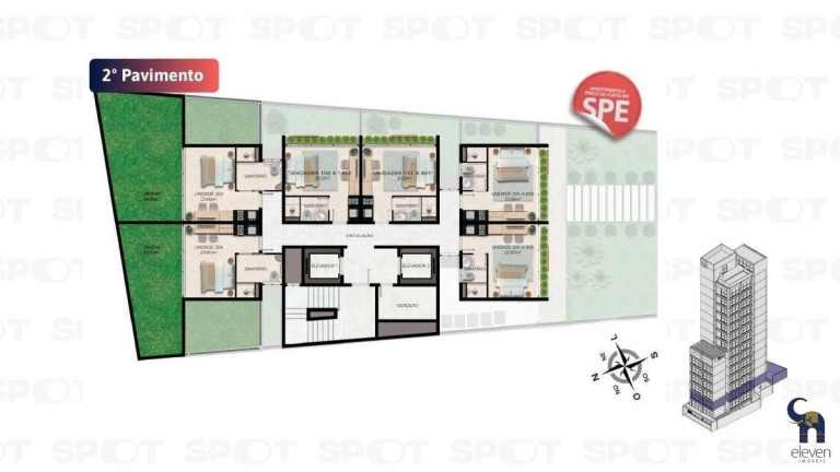 Imagem Apartamento com 1 Quarto à Venda, 20 m² em Barra - Salvador Imagem Apartamento com 1 Quarto à Venda, 20 m² em Barra - Salvador