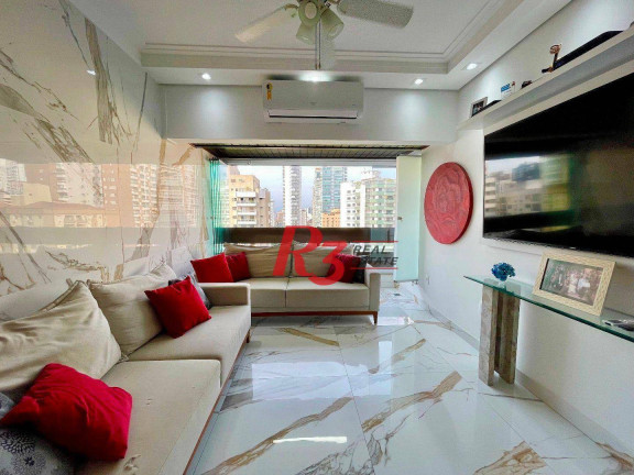 Imagem Cobertura com 3 Quartos à Venda, 223 m² em Boqueirão - Santos