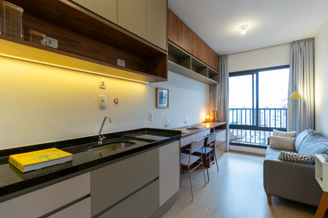 Imagem Apartamento com 1 Quarto à Venda, 29 m² em Mirandópolis - São Paulo Imagem Apartamento com 1 Quarto à Venda, 29 m² em Mirandópolis - São Paulo