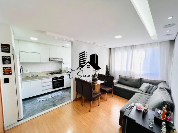 Imagem Apartamento com 2 Quartos para Alugar, 49 m² em Cabral - Contagem Imagem Apartamento com 2 Quartos para Alugar, 49 m² em Cabral - Contagem