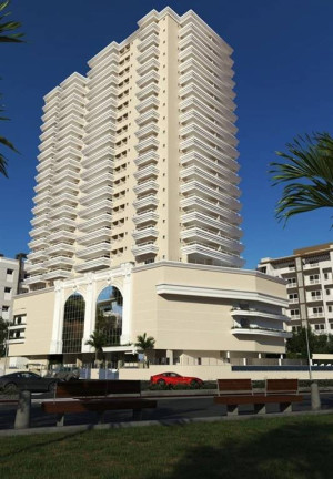 Apartamento com 2 Quartos à Venda, 101 m² em Guilhermina - Praia Grande