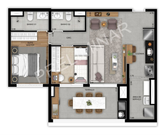 Imagem Apartamento com 2 Quartos à Venda, 100 m² em Jardim Prudência - São Paulo Imagem Apartamento com 2 Quartos à Venda, 100 m² em Jardim Prudência - São Paulo