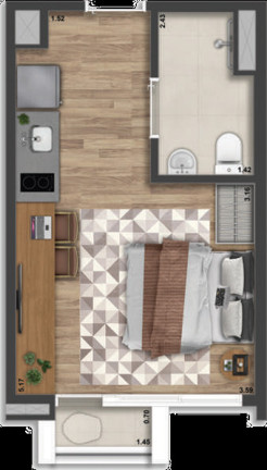 Imagem Imóvel com 1 Quarto à Venda, 23 m² em Vila Mariana - São Paulo Imagem Imóvel com 1 Quarto à Venda, 23 m² em Vila Mariana - São Paulo