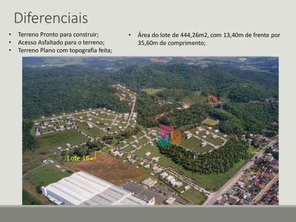 Terreno à Venda, 1.252 m² em Itinga - Araquari