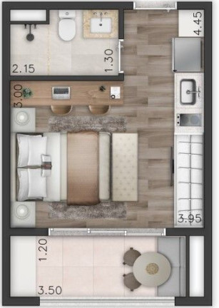 Imagem Apartamento com 2 Quartos à Venda, 45 m² em Perdizes - São Paulo Imagem Apartamento com 2 Quartos à Venda, 45 m² em Perdizes - São Paulo