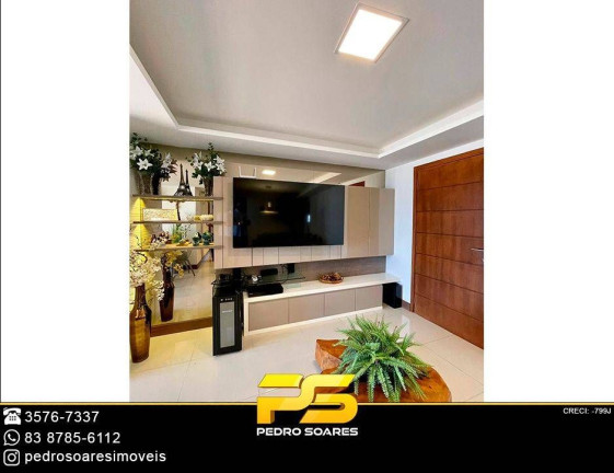 Imagem Apartamento com 3 Quartos à Venda, 125 m² em Brisamar - João Pessoa Imagem Apartamento com 3 Quartos à Venda, 125 m² em Brisamar - João Pessoa