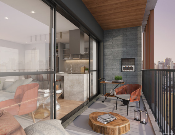 Imagem Apartamento com 1 Quarto à Venda, 48 m² em Batel - Curitiba