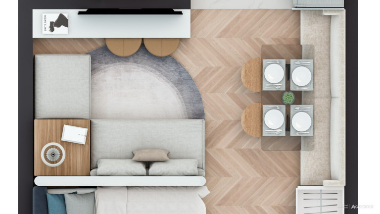 Imagem Loft com 1 Quarto à Venda, em Boa Vista - Porto Alegre Imagem Loft com 1 Quarto à Venda, em Boa Vista - Porto Alegre