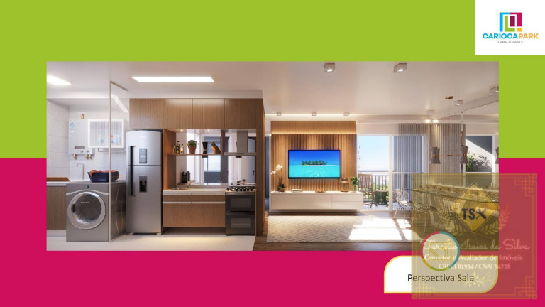 Imagem Apartamento com 2 Quartos à Venda, 45 m² em Campo Grande - Rio De Janeiro