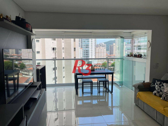 Imagem Apartamento com 1 Quarto à Venda, 53 m² em Ponta Da Praia - Santos