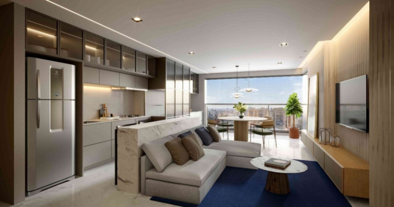 Imagem Apartamento com 2 Quartos à Venda, 77 m² em Santo Amaro - São Paulo Imagem Apartamento com 2 Quartos à Venda, 77 m² em Santo Amaro - São Paulo