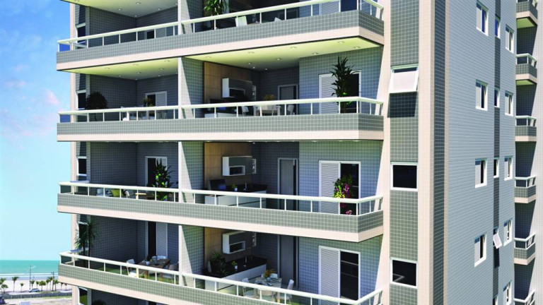 Apartamento com 3 Quartos à Venda, 103 m² em Guilhermina - Praia Grande