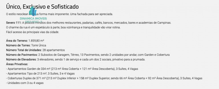 Imagem Apartamento com 3 Quartos à Venda, 213 m² em Cambuí - Campinas