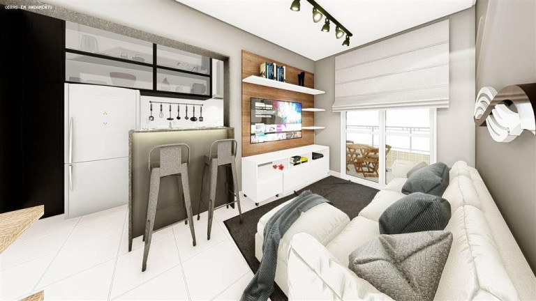 Imagem Apartamento com 2 Quartos à Venda, 66 m² em Vila Caiçara - Praia Grande