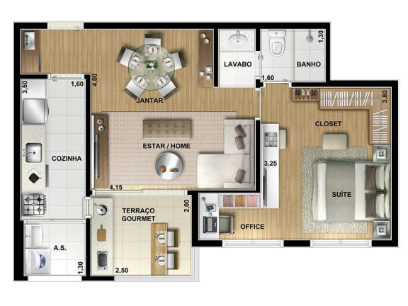 Imagem Cobertura com 2 Quartos à Venda, 117 m² em Morumbi - São Paulo Imagem Cobertura com 2 Quartos à Venda, 117 m² em Morumbi - São Paulo