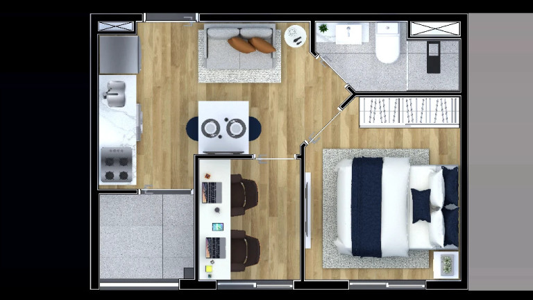 Imagem Imóvel com 1 Quarto à Venda, 16 m² em Santana - São Paulo Imagem Imóvel com 1 Quarto à Venda, 16 m² em Santana - São Paulo