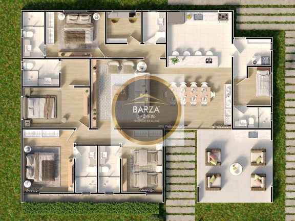 Imagem Casa de Condomínio com 4 Quartos à Venda, 769 m² em Aldeia Dos Camarás - Camaragibe Imagem Casa de Condomínio com 4 Quartos à Venda, 769 m² em Aldeia Dos Camarás - Camaragibe