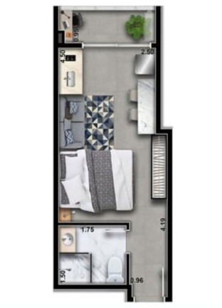 Imagem Imóvel com 1 Quarto à Venda, 23 m² em Vila Prudente - São Paulo Imagem Imóvel com 1 Quarto à Venda, 23 m² em Vila Prudente - São Paulo