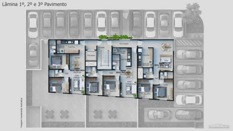 Imagem Apartamento com 2 Quartos à Venda, 58 m² em Bancários - João Pessoa Imagem Apartamento com 2 Quartos à Venda, 58 m² em Bancários - João Pessoa