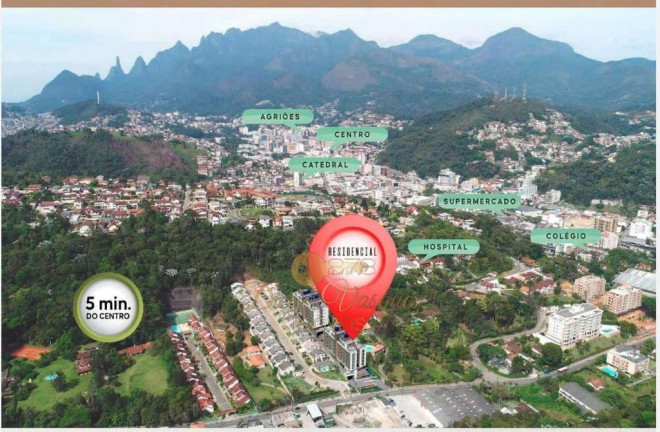 Imagem Apartamento com 2 Quartos à Venda, 146 m² em Várzea - Teresópolis Imagem Apartamento com 2 Quartos à Venda, 146 m² em Várzea - Teresópolis