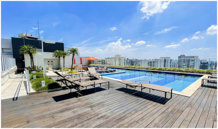 Imagem Apartamento com 1 Quarto para Alugar, 45 m² em Campo Belo - São Paulo Imagem Apartamento com 1 Quarto para Alugar, 45 m² em Campo Belo - São Paulo