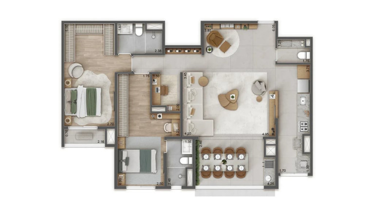 Imagem Apartamento com 3 Quartos à Venda, 106 m² em Jardim São Paulo(zona Norte) - São Paulo